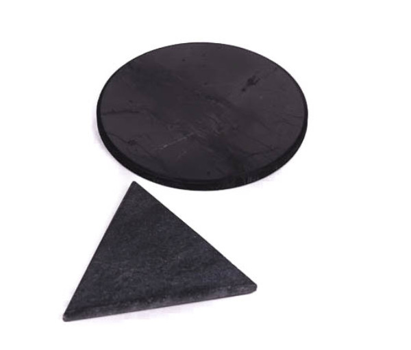 circulo piramide 4,5cm ARMONIZADOR BOLSILLO shungit con esteatita